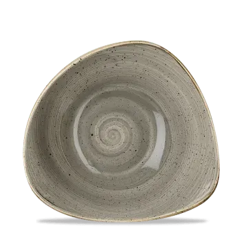 Churchill Stonecast Grigio Piatto Fondo 23,5 cm 6 Pz