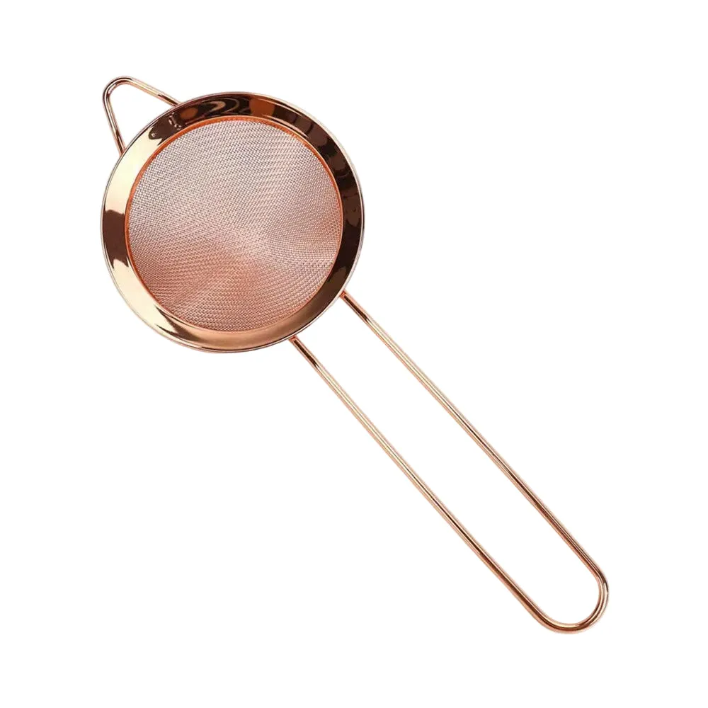 Cocktail Ceremony colino fine 8,5 cm acciaio argento