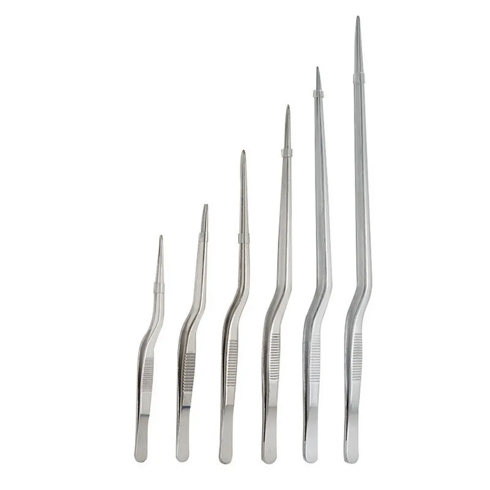Cocktail Ceremony Curved 16cm pinzette bar argento
