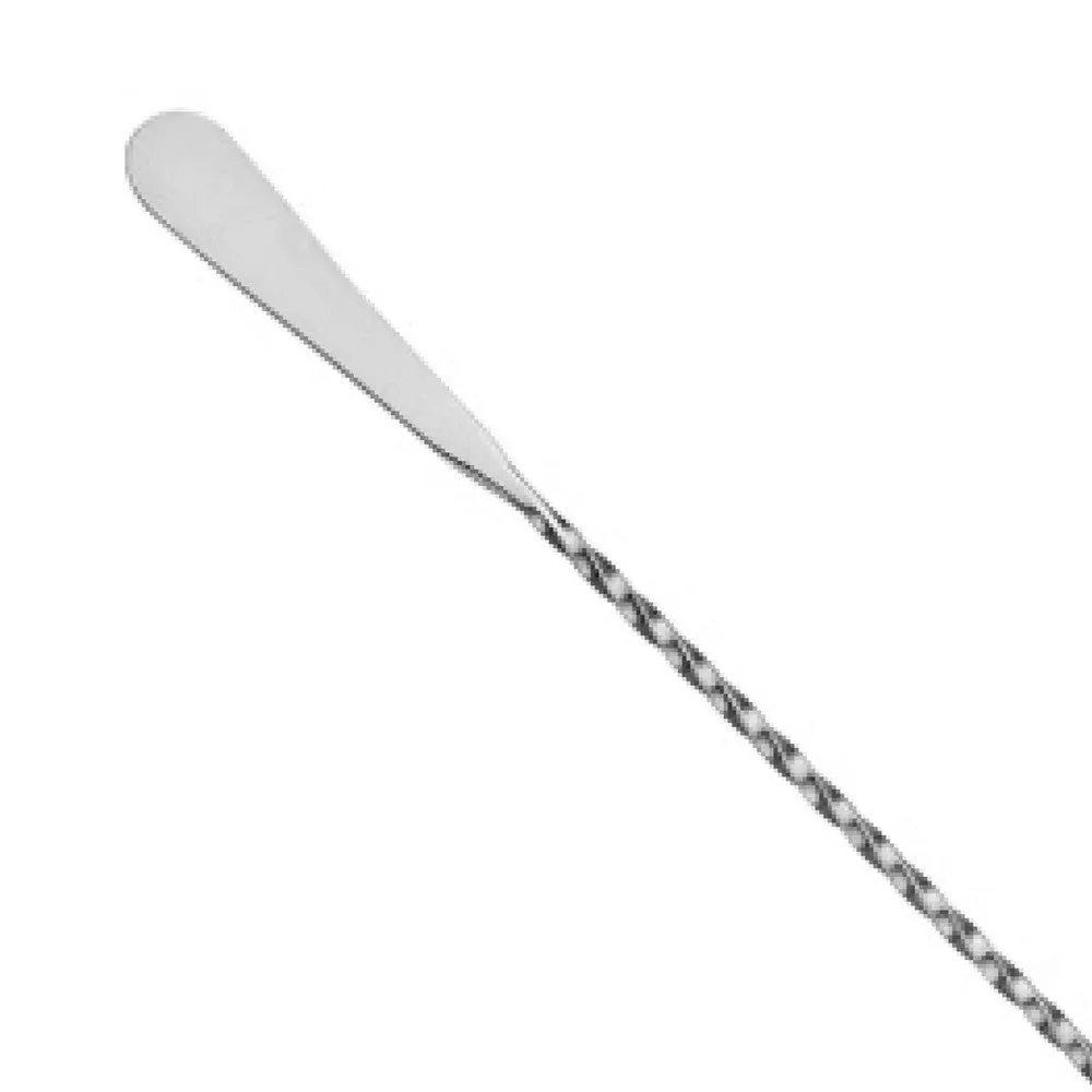Cocktail Ceremony Flat bar spoon acciaio 30 cm argento
