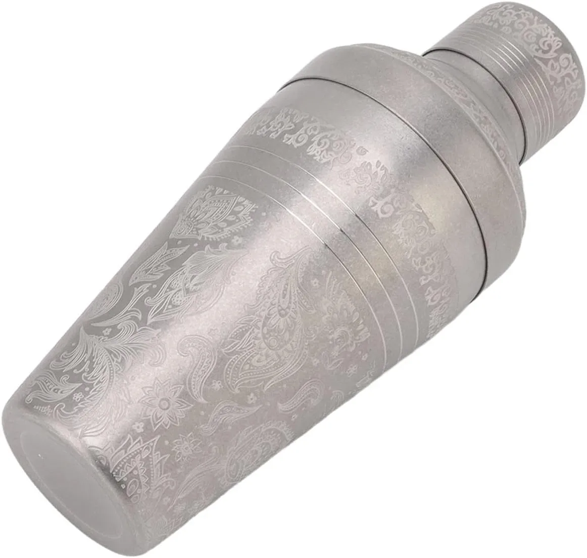 Cocktail Ceremony Vintage shaker cobbler argento acciaio inox