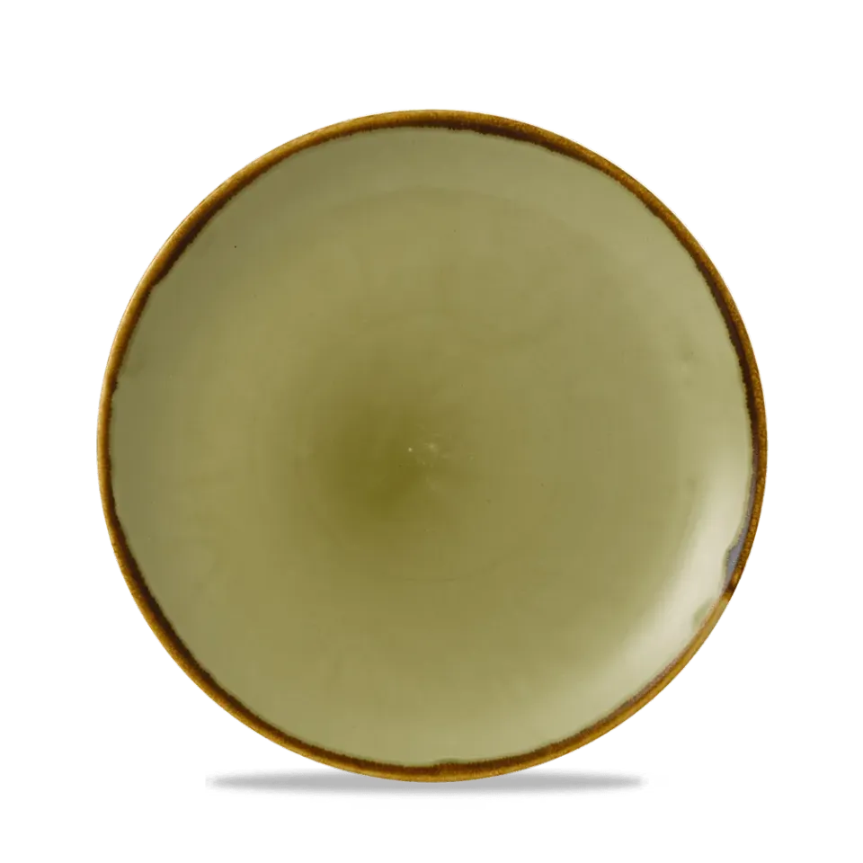 Showbar Harvest Green Piatto Coupe Medio 21,7cm 6pz Verde