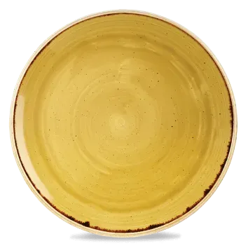 Churchill Stonecast Giallo Senape piatto piano 32 cm 6 pezzi