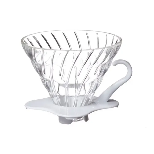 Hario V60 Dripper Vetro 02 Bianco Pour Over