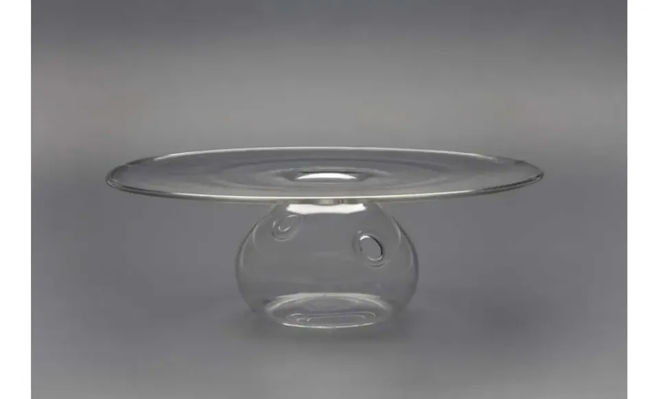 Showbar Vulcano XL piatto vetro affumicatura 28 cm