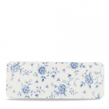Showbar Rose Blu piastrella rettangolare 37,6x14 cm