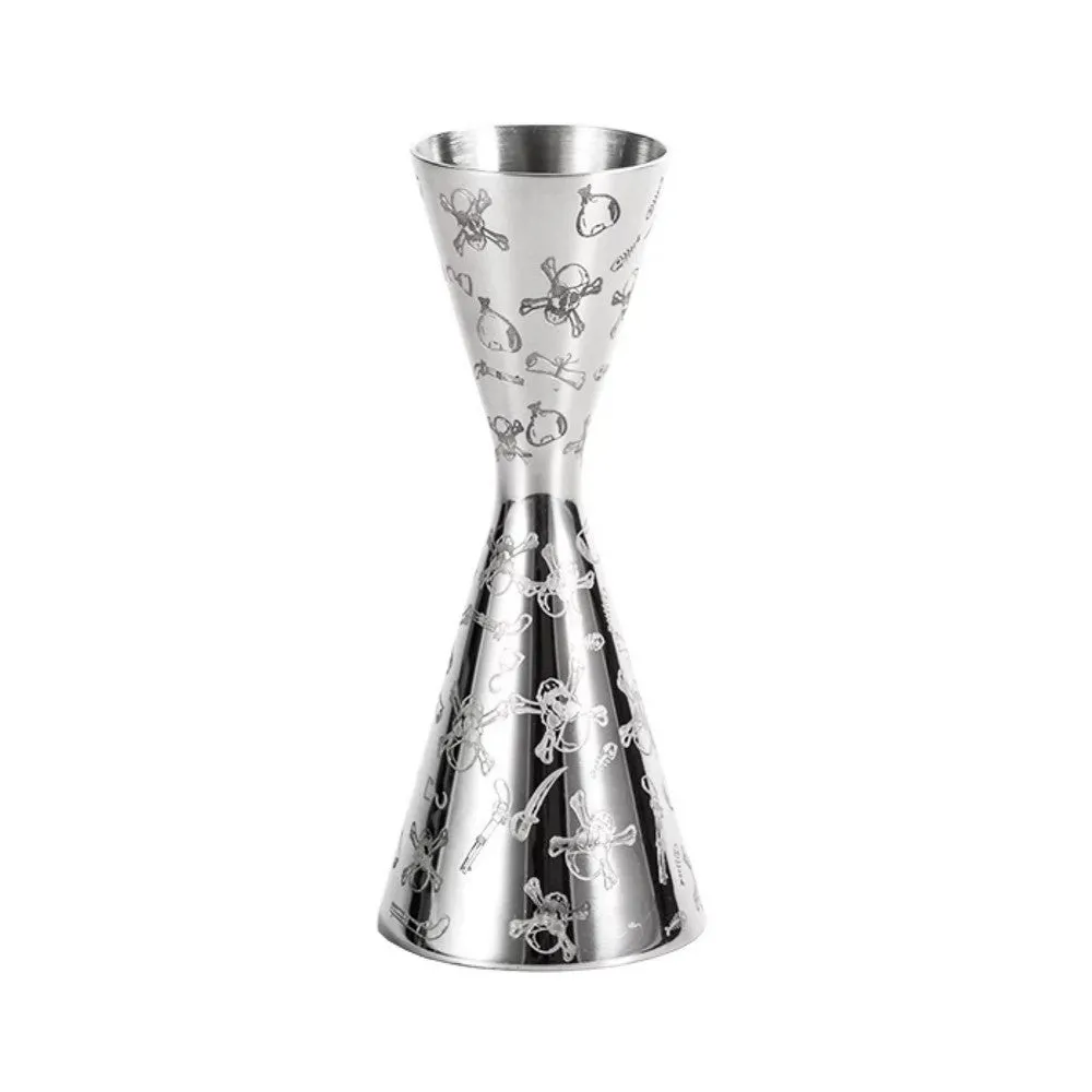 Cocktail Ceremony Mr Slim Skull jigger 30/60 ml acciaio
