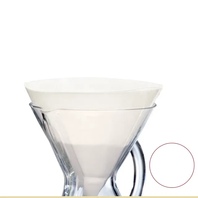 Chemex FP-1 filtri carta tondi 100 pz