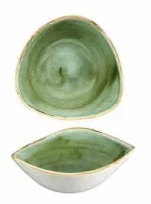 Churchill Stonecast Samphire Verde Piatto 23,5 cm 6 pezzi