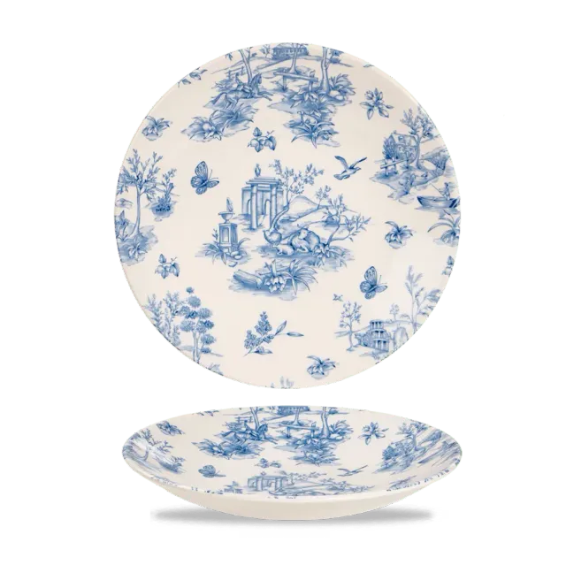 Showbar Vintage Prints Toile Piatto Fondo Coupe 22,5cm 6pz