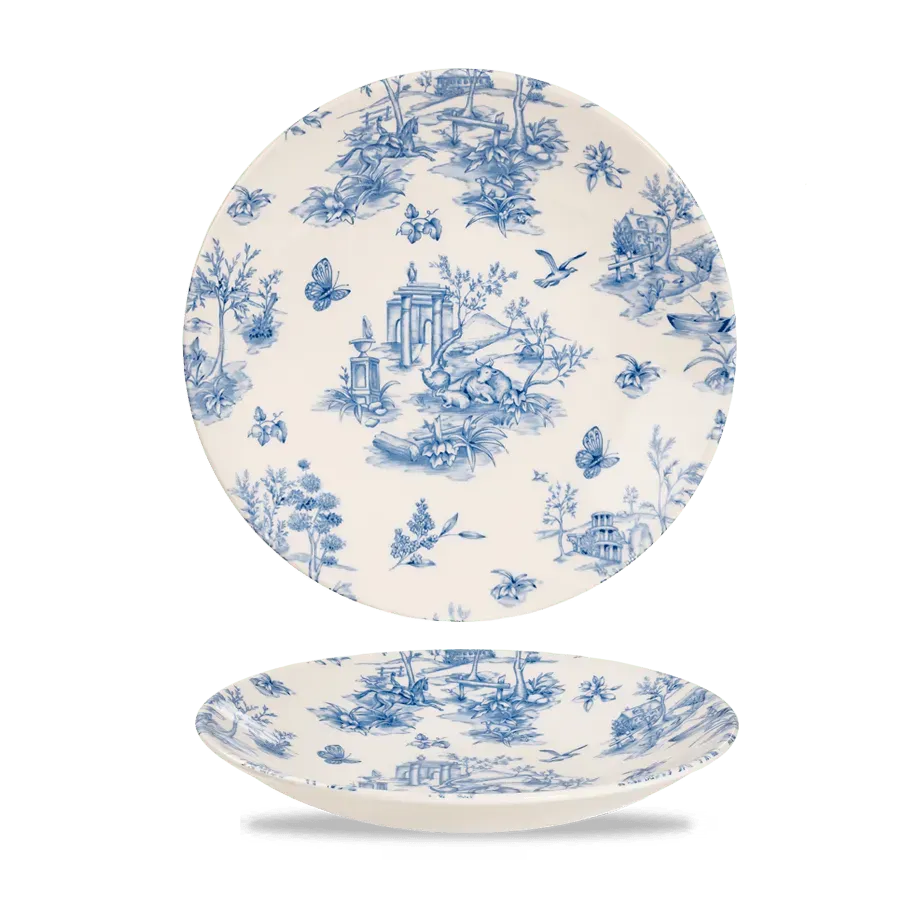 Showbar Vintage Prints Toile Piatto Fondo Coupe 22,5cm 6pz