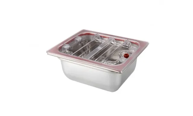 Showbar Brickvac Contenitore Sottovuoto Inox GN 1/2 5,6 L