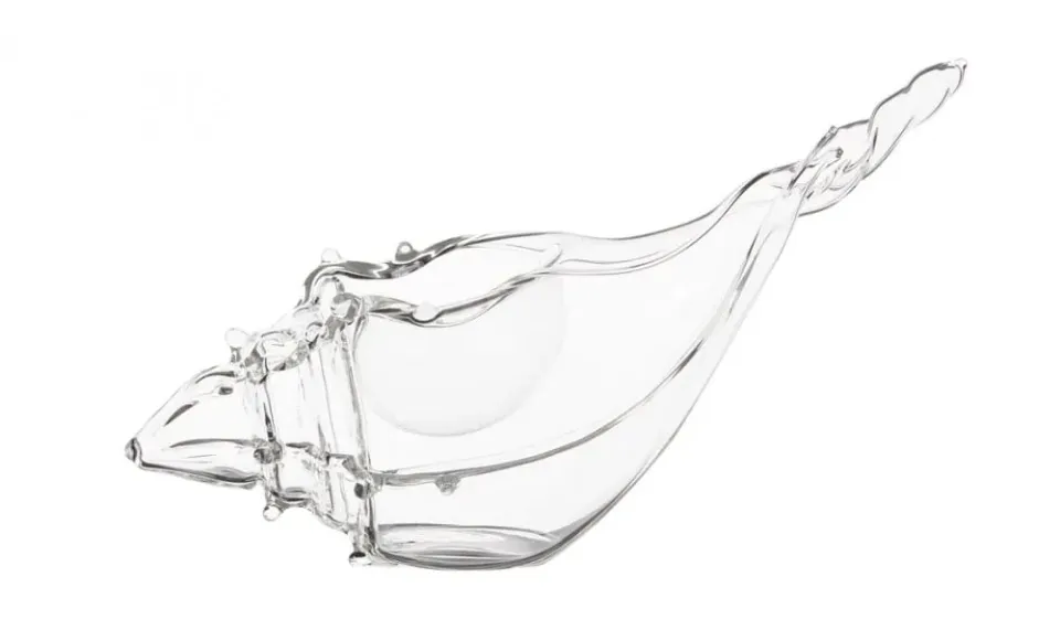 Showbar Lumaca di Mare Piatto Vetro 70 ml 21 cm Finger Food