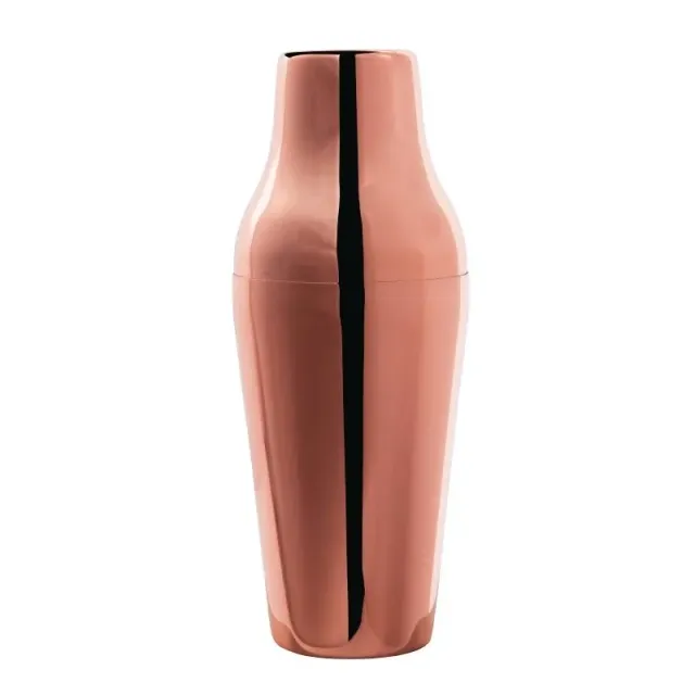 Lorraine Parisienne shaker rame 650 ml acciaio