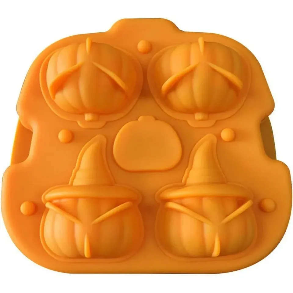Cocktail Ceremony Halloween stampo ghiaccio zucca 4 cavità