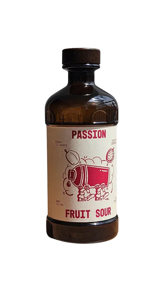 Cocktail Ceremony Passion Fruit Sour ready to drink tropicale