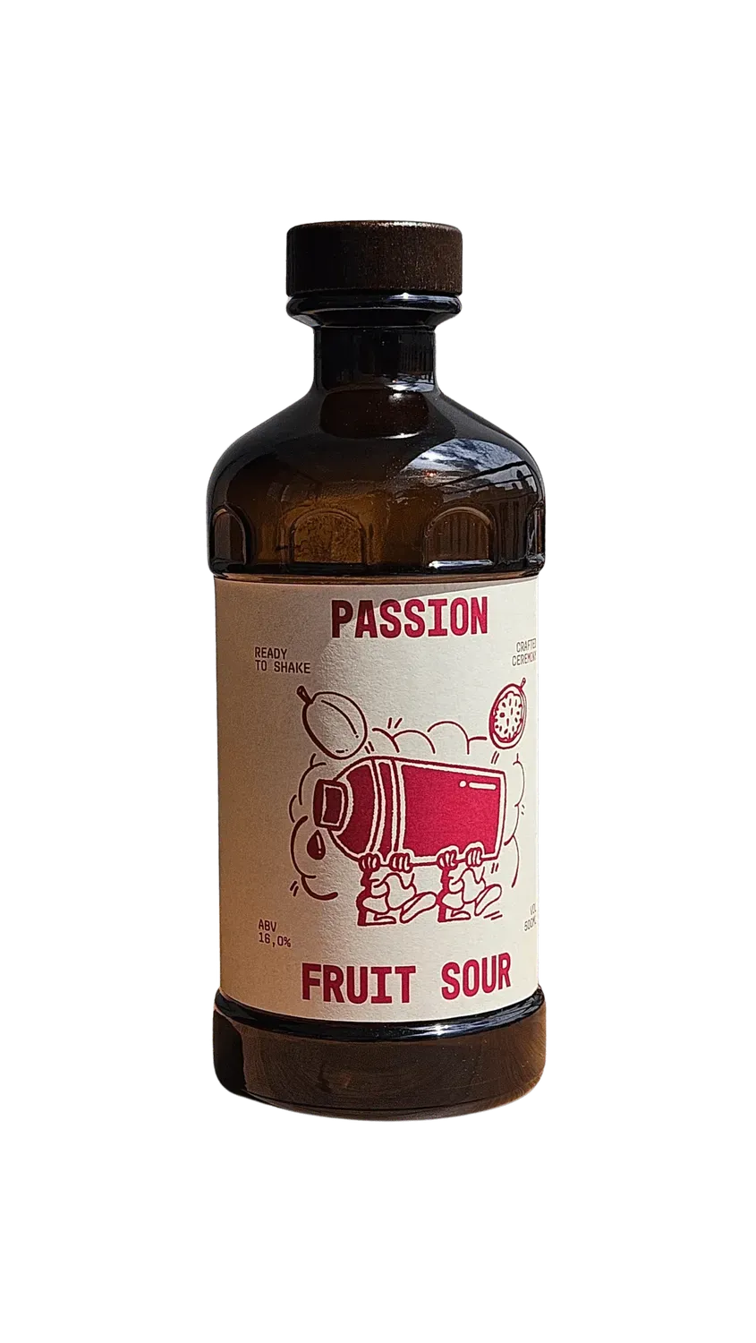 Cocktail Ceremony Passion Fruit Sour ready to drink tropicale