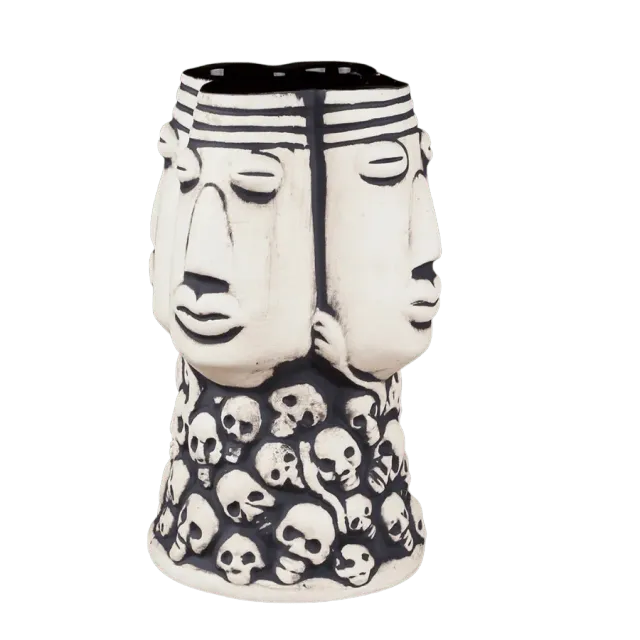 Cocktail Ceremony Skull Statue tiki mug 550 ml ceramica