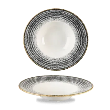 Churchill Studio Prints Nero Piatto Falda 24 cm 6 Pezzi