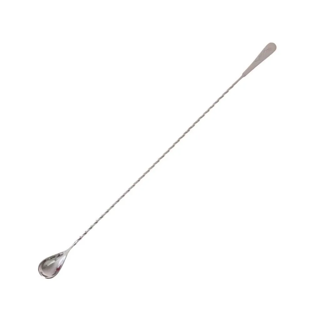 Cocktail Ceremony Flat bar spoon acciaio 30 cm argento