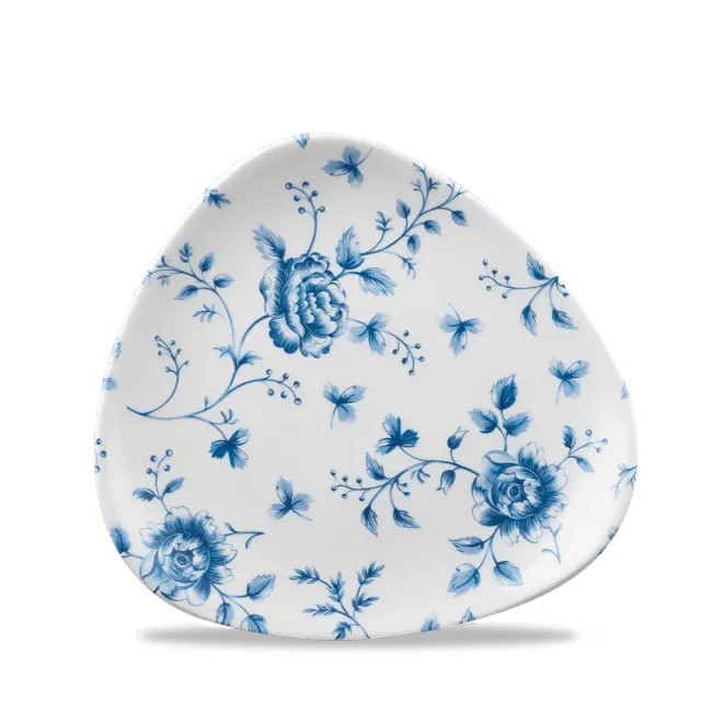 Showbar Vintage Prints piatto triangolare 19,2 cm 6 pezzi rose