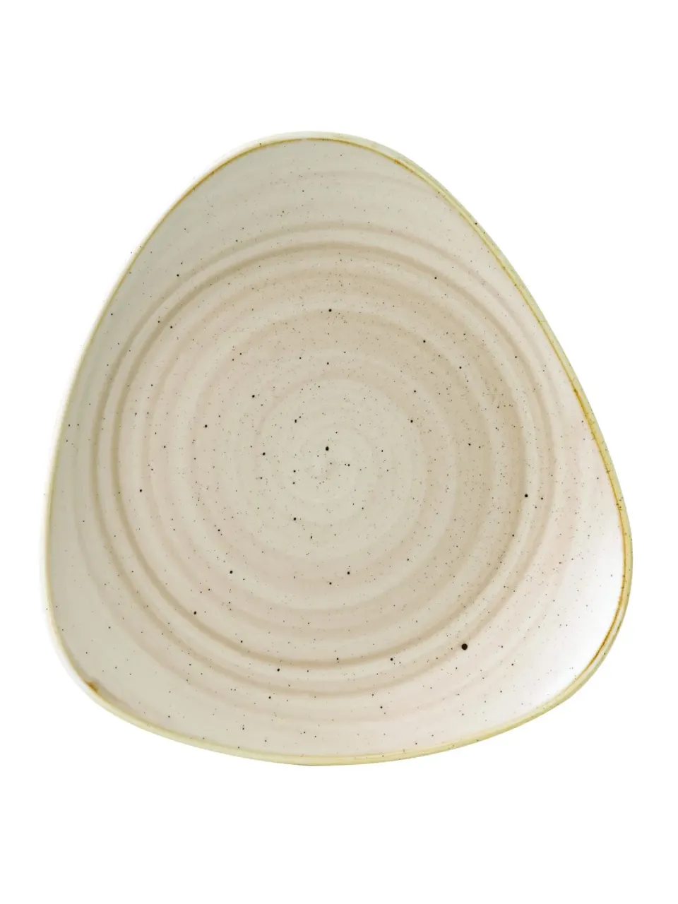 Showbar Stonecast Nutmeg Cream Piatto Triangolare 31cm 6 Pezzi