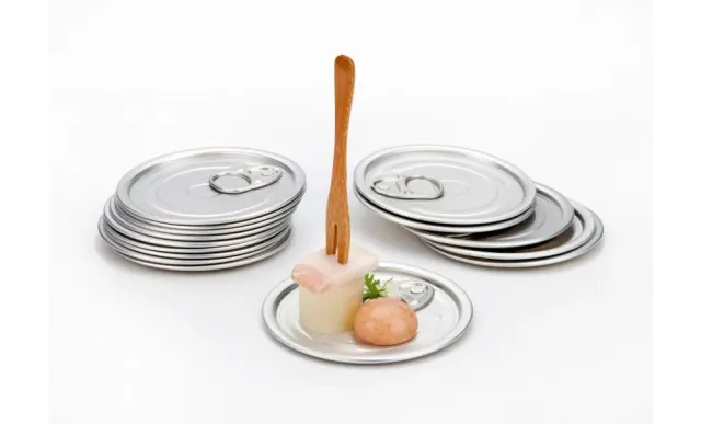 Showbar Mini Piatto Catering 8 cm Linguetta 100 pz