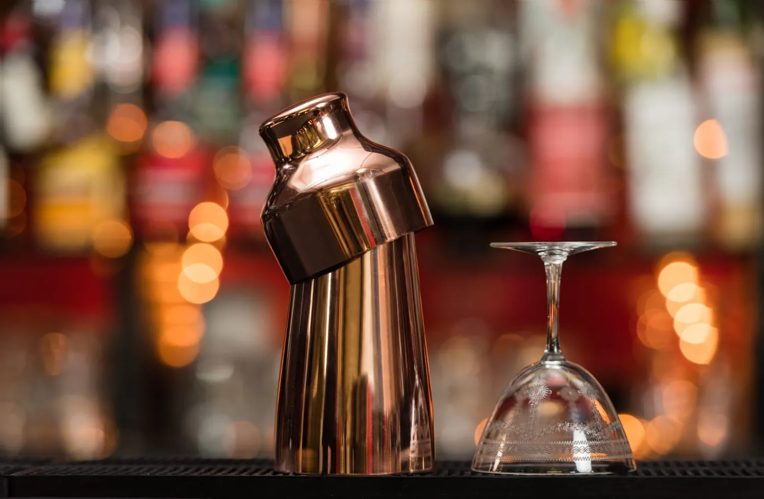 Showbar Lorraine Parisienne shaker 550 ml rame acciaio