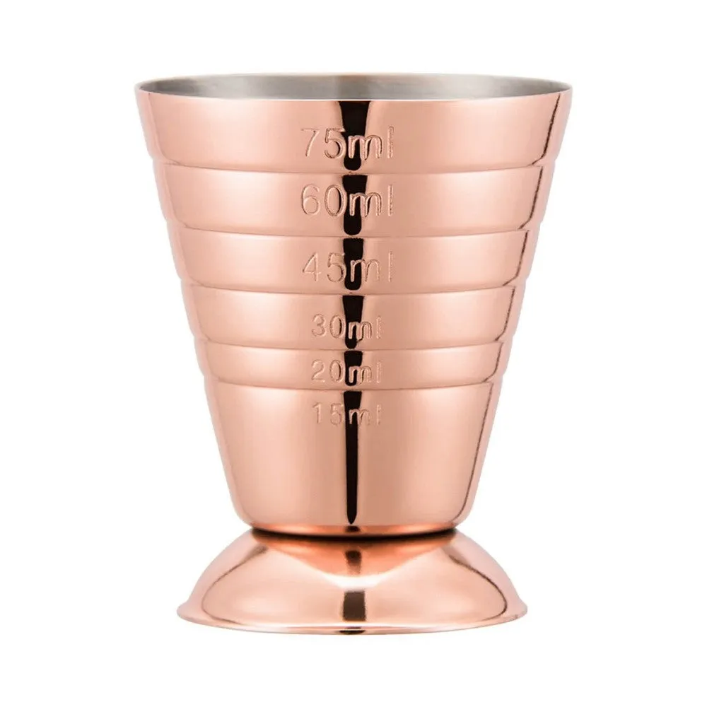 Cocktail Ceremony Old Tom jigger graduato un lato 75 ml