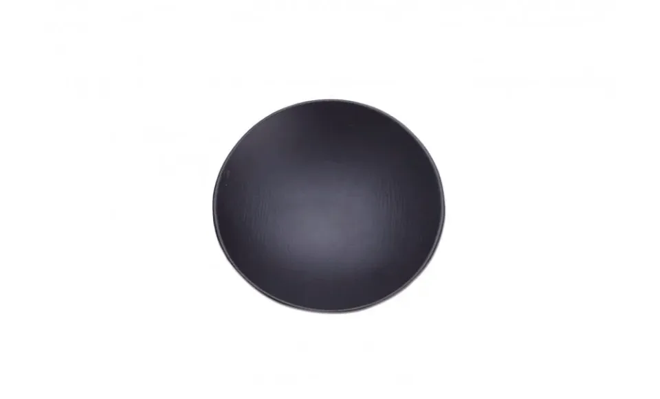 Showbar Bamboo piatto rotondo 6 cm nero 10 pezzi