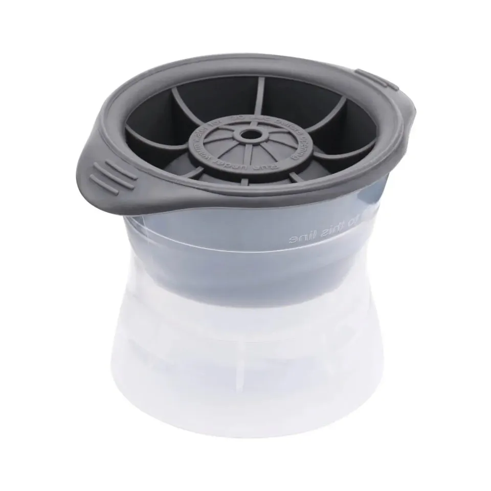 Cocktail Ceremony Sphere stampo ghiaccio silicone sfere 60 mm blu