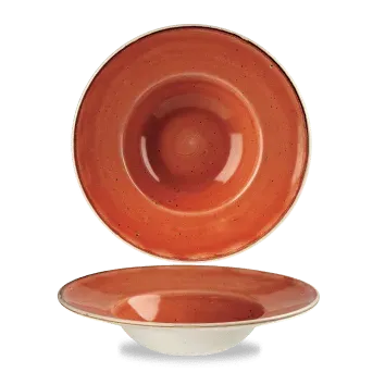 Showbar Stonecast Rosso Mattone piatto falda 24 cm 6 pezzi