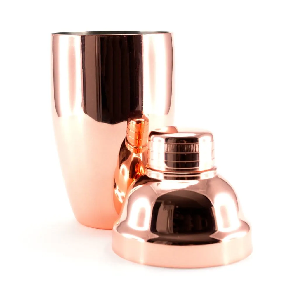 Showbar Lorraine Copper Cobbler shaker 500 ml rame acciaio