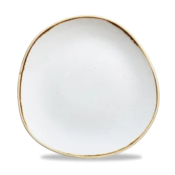 Churchill Stonecast Trace piatto piano 26,4cm bianco 6 pezzi
