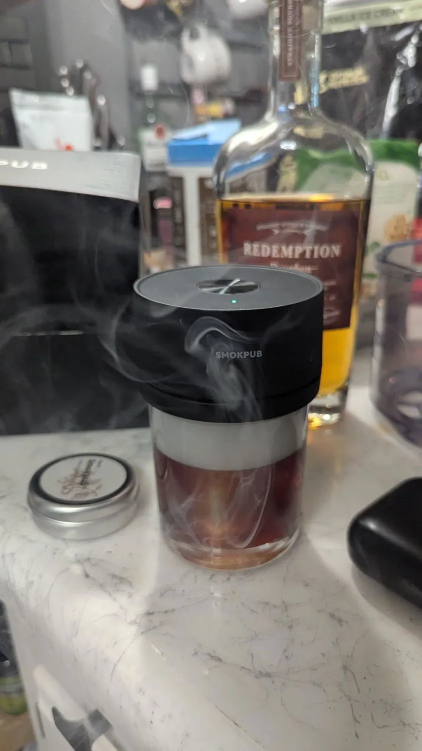Smokepub Affumicatore Cocktail Elettrico 2 Pezzi