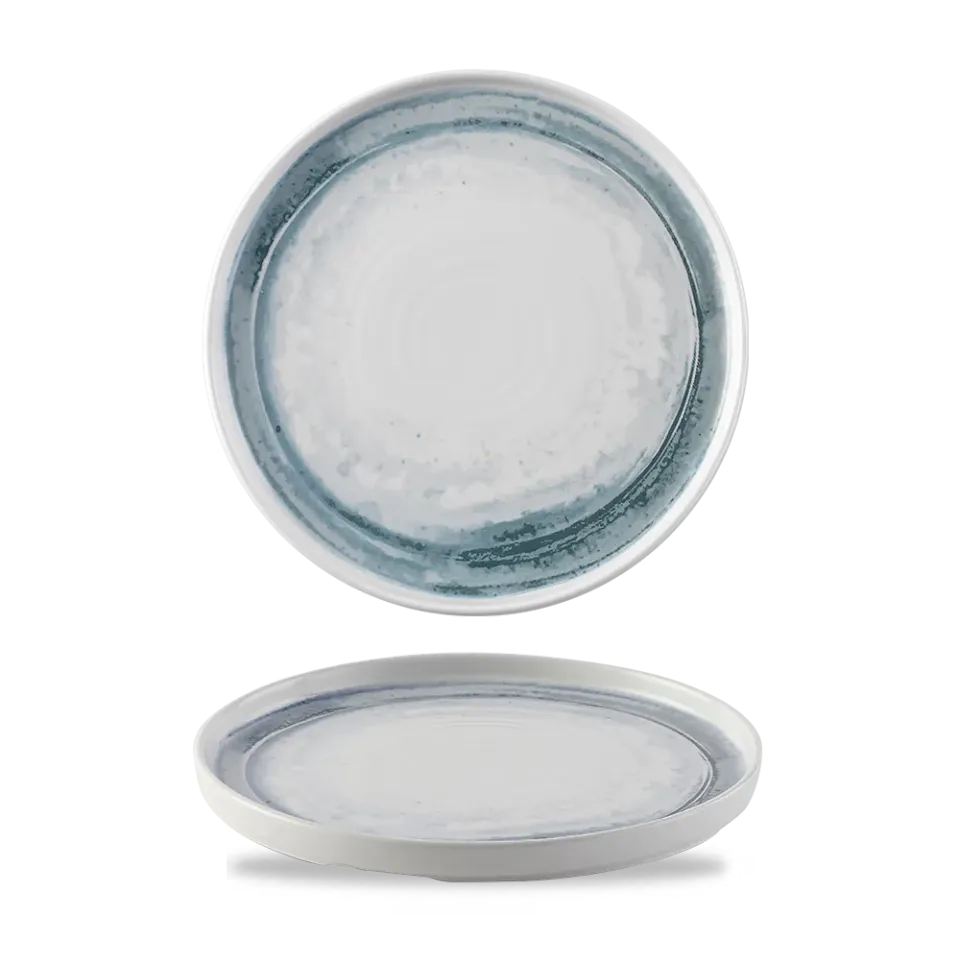 Showbar Finca Limestone Walled Plate 26 cm piatto 6 pz calcare