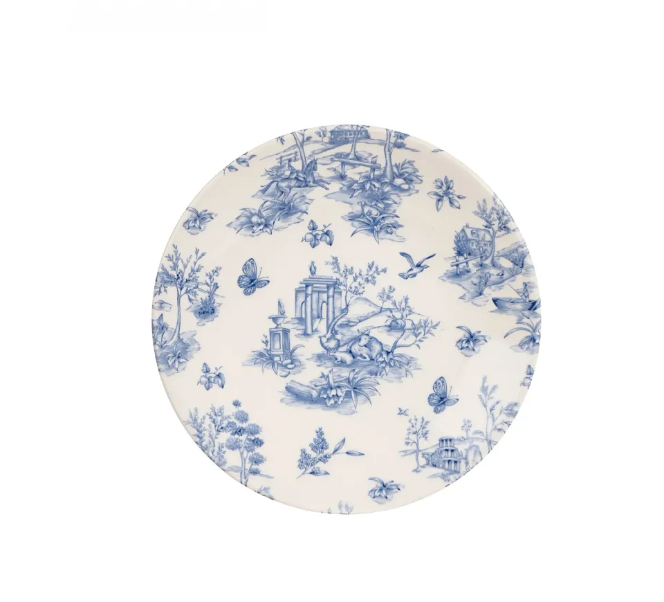 Churchill Vintage Prints piatto fondo 22,5 cm Prague 6 pz