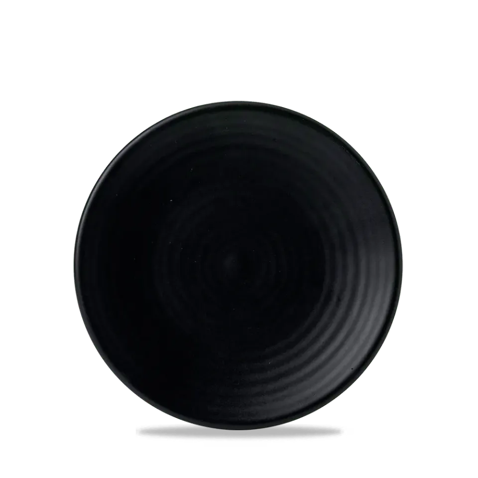 Showbar Evo Jet Coupe Plate 16,2cm piatto 6 pezzi nero