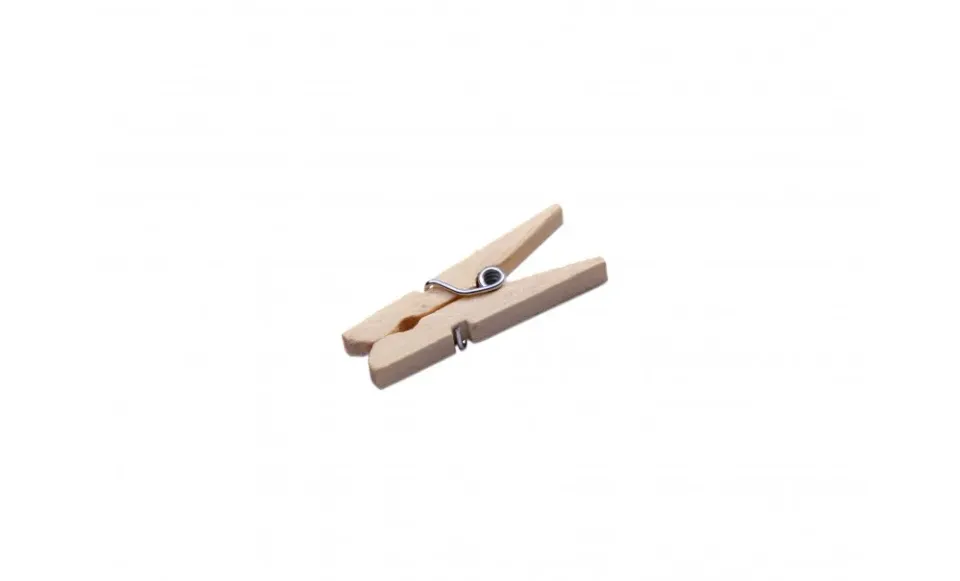 Showbar Mini Molletta pinza 3 cm conf. 100 pezzi acciaio