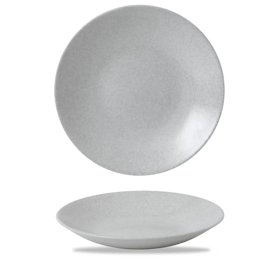 Dudson Evo Origins Fawn White piatto fondo 28,1cm 6 pezzi