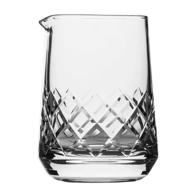 Cocktail Ceremony Japanese Ribbed mixing glass 750ml vetro rigato