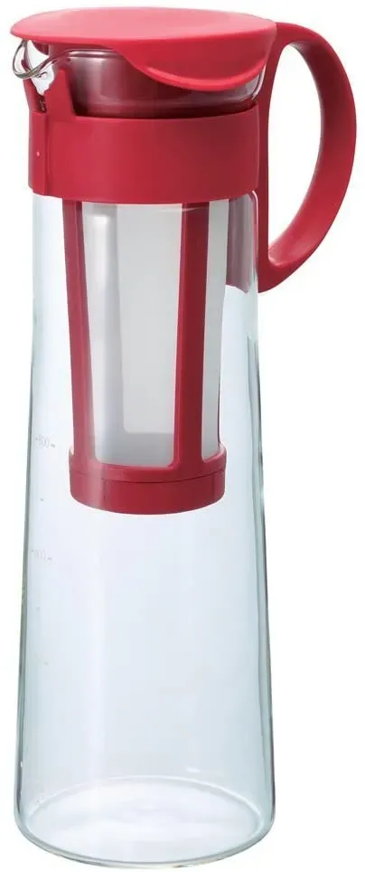 Hario Filter in Coffee Bottle bottiglia cold brew rossa