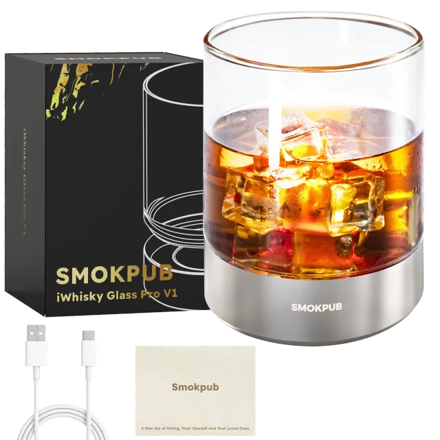 Smokepub Cooling bicchiere whiskey luce ambientale smart