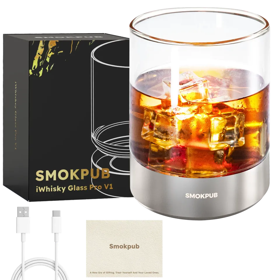 Smokepub Cooling bicchiere whiskey luce ambientale smart