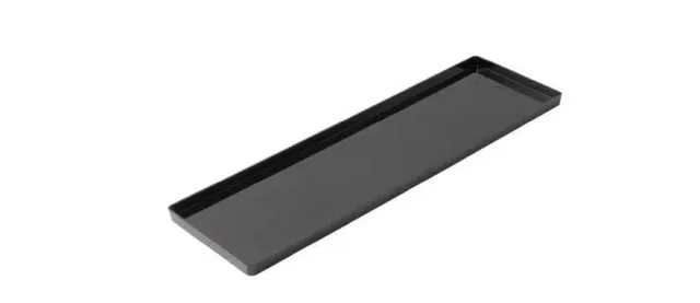 Vgel 128458 vassoio bar nero 39,5 cm plastica