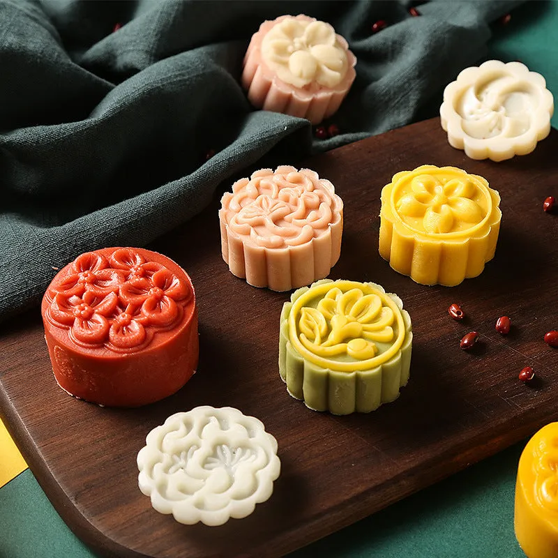 Cocktail Ceremony Mooncake 6 Stampi Stampo Dolci 50g 6 Pezzi
