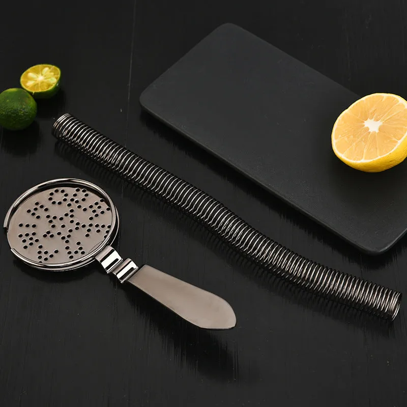 Cocktail Ceremony Japanese colino Hawthorne argento