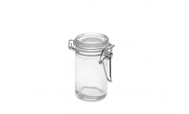Showbar Mini Vasetto Ermetico Alto 60 ml 12 Pezzi Vetro