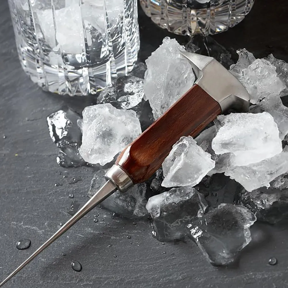 Cocktail Ceremony Ice Pick punzone ghiaccio legno 22,5 cm