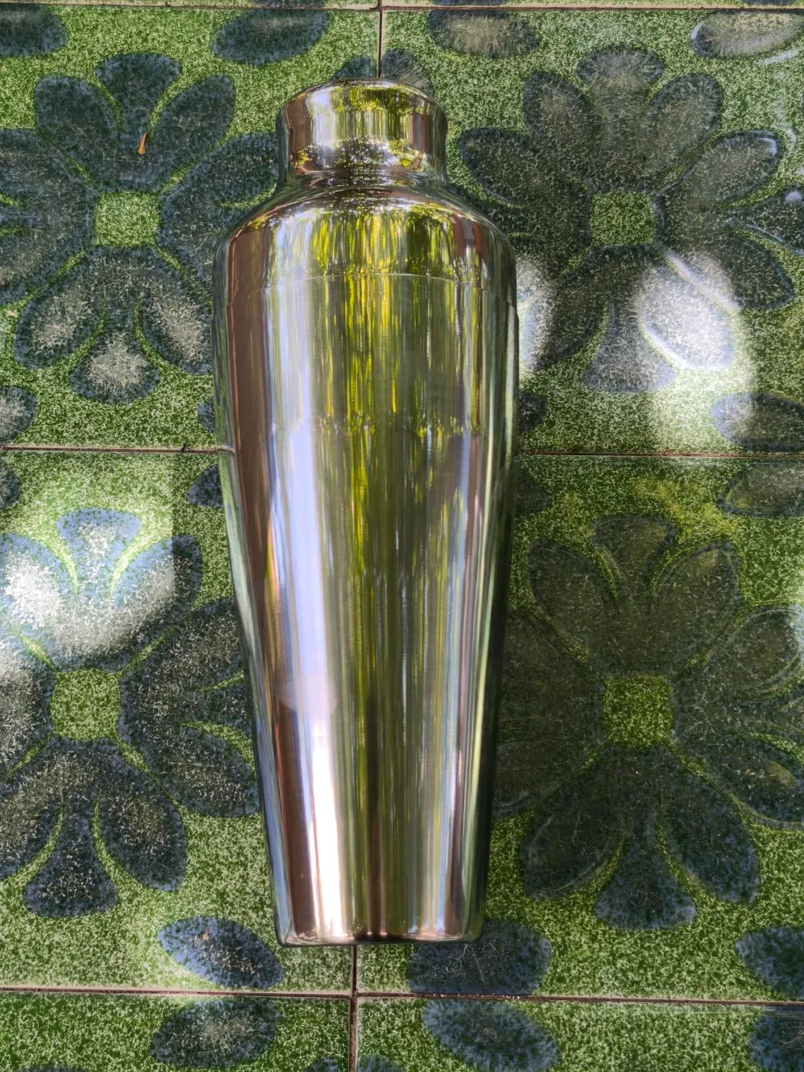 Sky Fish Parisian Shaker Cocktail 500 ml Argento con Jigger